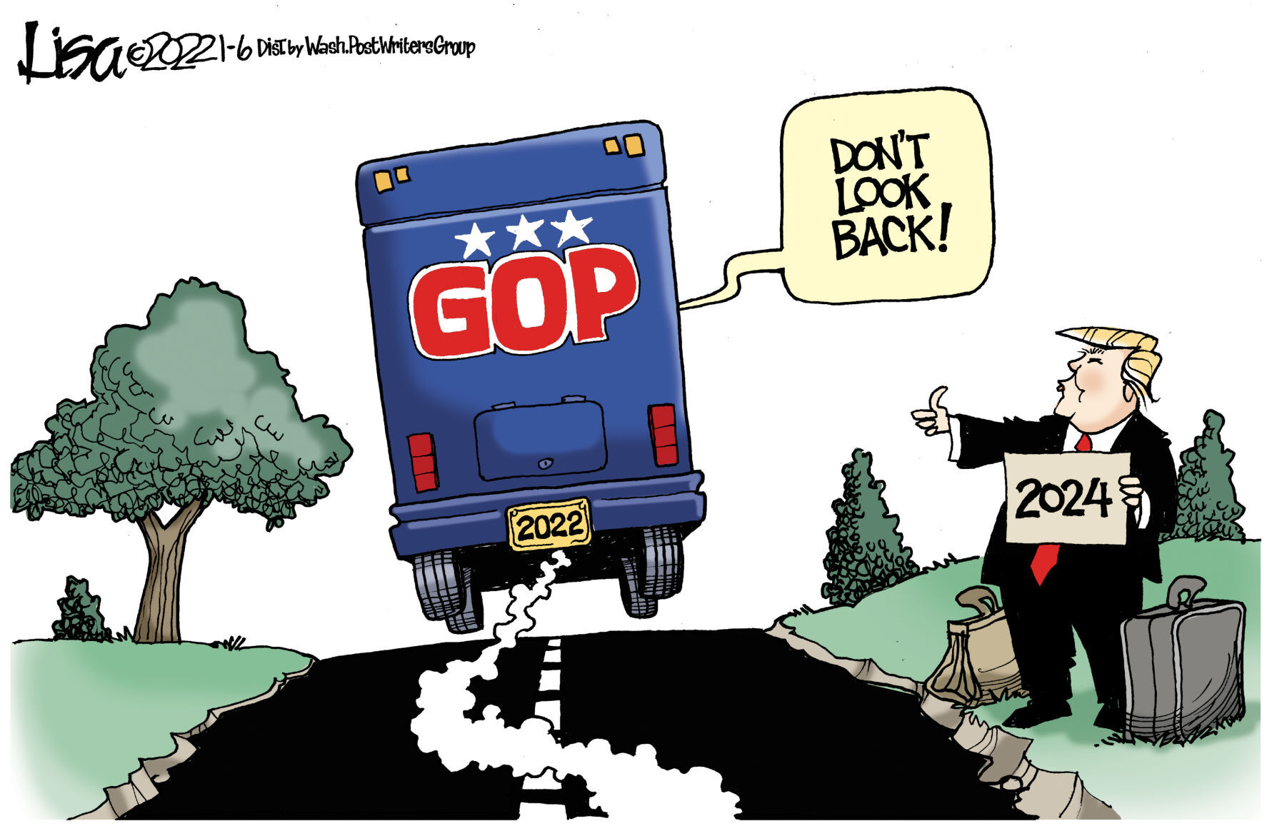 Lisa Benson cartoon